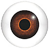 Dark Brown Glass Doll Eyes. Hand painted glass doll eyes with a multicolour iris. Traditionally made eye with a bulging iris for an element of realism. Dark Brown Glass Doll Eyes. Hand painted glass doll eyes with a multicolour iris. Traditionally made eye with a bulging iris for an element of realism.