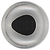 Special Offer - A high quality aspheric crystal fish eye with a fired black enamel pupil. Designed for self painting. Special Offer - A high quality aspheric crystal fish eye with a fired black enamel pupil. Designed for self painting.
