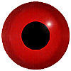 Special Offer Red Glass Bird Eyes. Concave/Convex monochrome bird eyes made from crystal and hand painted. Special Offer Red Glass Bird Eyes. Concave/Convex monochrome bird eyes made from crystal and hand painted.