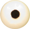 White Puffin Acrylic eyes. This revolution in bird eye technology was created by award winning taxidermist Erling Morch. Created in crystal clear acrylic  this natural looking eye has an accurately blended iris and a beautifully feathered pupil set at the correct depth to give the most natural all round look.